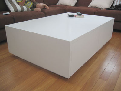 block coffee table